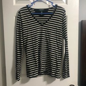 Black and White Ralph Lauren Sweater